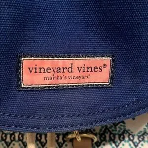 Vineyard Vines Blue and White Women\'s Backpack Vineyard Vines | Bags | Vineyard Vines Blue And White Womens  main image 2